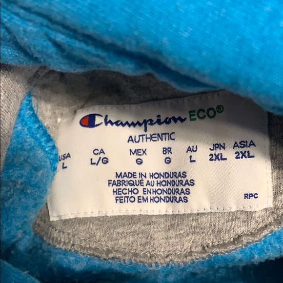 blue champion hoodie - Picture 2 of 3